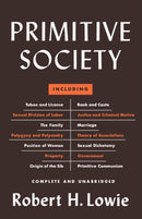 Primitive Society-9780871400086