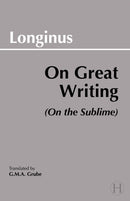 On Great Writing (On the Sublime)-9780872200807