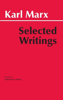 Marx: Selected Writings-9780872202184