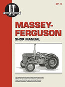 Massey-Ferguson Model MF35 & TO35 Diesel & MF35-MF202 & TO35 Gasoline Tractor Service Repair Manual-9780872881242