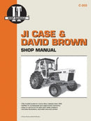 JI Case & David Brown Gasoline & Diesel Model 770-4600 Tractor Service Repair Manual-9780872883659