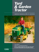 Proseries Yard & Garden Tractor Service Manual Vol. 2 Through 1990-9780872884694