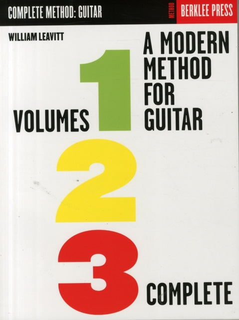 A Modern Method for Guitar - Volumes 1, 2, 3 Comp.-9780876390115