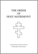The Order of Holy Matrimony