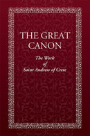 Great Canon: The Work of Saint Andrew of Crete-9780884654520