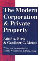 The Modern Corporation and Private Property-9780887388873
