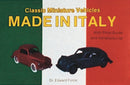 Classic Miniature Vehicles : Made in Italy-9780887404337