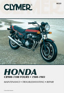 Honda CB900, CB1000, CB1100 Motorcycle (1980-1983) Service Repair Manual-9780892873524