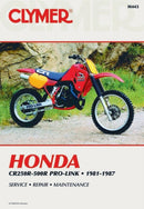 Honda CR250R-500R Pro-Link Motorcycle (1981-1987) Service Repair Manual-9780892874644