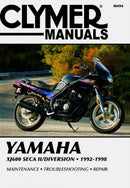 Yamaha XJ600 Seca II/Diversion Motorcycle (1992-1998) Service Repair Manual-9780892877317