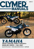 Yamaha PW50/80 Y-Zinger & BW80 Big Wheel Motorcycle (1981-2002) Clymer Repair Manual-9780892878284