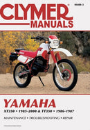 Yamaha XT350 & TT350 Motorcycle (1985-2000) Service Repair Manual-9780892878352