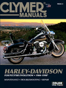 Harley-Davidson Road King, Electra, Tour Glide, Low Rider Motorcycle (1984-1998) Clymer Repair Manual-9780892879168