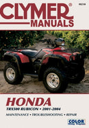 Honda TRX500 Rubicon Series ATV (2001-2004) Service Repair Manual-9780892879205