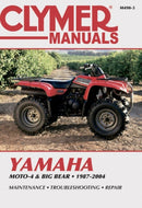 Yamaha Moto-4 & Big Bear ATV (87-04) Clymer Repair Manual-9780892879304