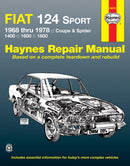 Fiat 124 Sport Coupe & Spider (1968-1978) Haynes Repair Manual (USA)-9780900550942
