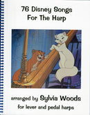 76 Disney Songs for the Harp : For Lever Abd Pedal Harps-9780936661179