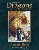 Dreams of Dragons & Dragon Kin Coloring Book-9780987165176