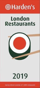 Harden's London Restaurants 2019-9780992940812