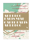 Art Deco London Map