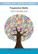 Progressive Maths Unit 4: The Number Line : The Number Line 4-9780995532335