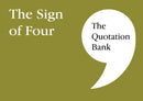 The Quotation Bank : The Sign of Four GCSE Revision and Study Guide for English Literature 9-1-9780995608665