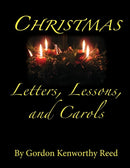 Christmas Letters, Lessons, and Carols-9780997249033