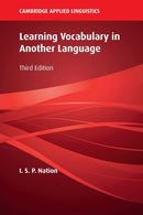 Learning Vocabulary in Another Language-9781009096171