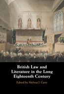 British Law and Literature in the Long Eighteenth Century-9781009224130