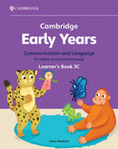 Cambridge Early Years Communication and Language for English as a Second Language Learner's Book 3C : Early Years International-9781009388245