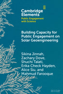 Building Capacity for Public Engagement on Solar Geoengineering-9781009632829