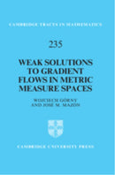 Weak Solutions to Gradient Flows in Metric Measure Spaces-9781009741125