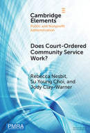 Does Court-Ordered Community Service Work?
