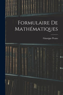 Formulaire de mathematiques-9781017468458