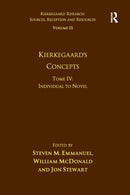 Volume 15, Tome IV: Kierkegaard's Concepts : Individual to Novel-9781032098883