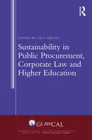 Sustainability in Public Procurement, Corporate Law and Higher Education-9781032171814