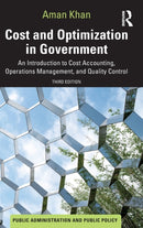 Cost and Optimization in Government : An Introduction to Cost Accounting, Operations Management, and Quality Control-9781032206875