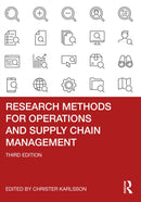 Research Methods for Operations and Supply Chain Management-9781032324340
