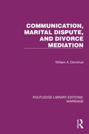 Communication, Marital Dispute, and Divorce Mediation-9781032467627