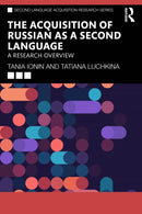 The Acquisition of Russian as a Second Language : A Research Overview-9781032572826