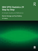 IBM SPSS Statistics 29 Step by Step : A Simple Guide and Reference-9781032621937