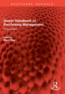 Gower Handbook of Purchasing Management : Third Edition-9781032800400