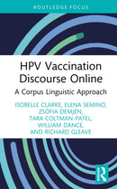 HPV Vaccination Discourse Online : A Corpus Linguistic Approach-9781032862958