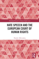 Hate Speech and the European Court of Human Rights-9781032909240