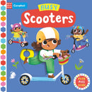 Busy Scooters : A Push, Pull, Slide Book-9781035008209