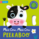 Moo Cow, Moo Cow, PEEKABOO! : Grab & pull to play peekaboo - with a mirror-9781035011896