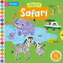 Busy Safari : A Push, Pull, Slide Book-9781035056200