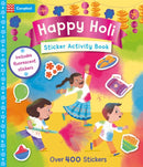Happy Holi Sticker Activity Book : With over 400 stickers-9781035088478
