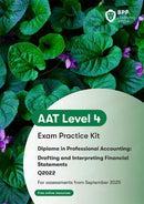 AAT Drafting and Interpreting Financial Statements : Exam Practice Kit-9781035530441