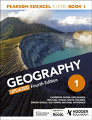 Pearson Edexcel A-level Geography Book 1, Updated Fourth Edition-9781036011451